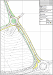 Ermine Street Improvements with Roundabout Plan